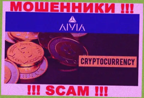 Aivia, прокручивая делишки в области - Crypto trading, обманывают своих наивных клиентов