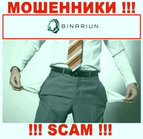 С internet махинаторами Binariun Net Вы не сумеете подзаработать ни рубля, осторожно !!!