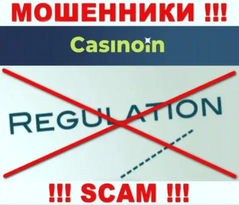 Инфу о регуляторе компании CasinoIn Io не разыскать ни у них на информационном ресурсе, ни в глобальной internet сети