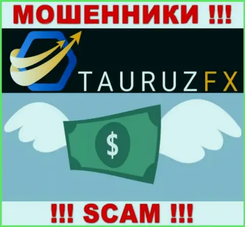 Контора Tauruz FX работает только лишь на ввод денежных вложений, с ними вы абсолютно ничего не заработаете