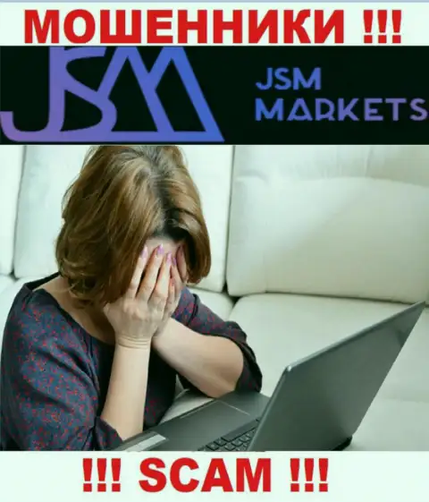 Забрать обратно деньги из JSM-Markets Com еще можете постараться, пишите, Вам посоветуют, как действовать