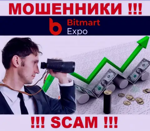 На сайте мошенников Bitmart Expo Вы не найдете данных о регуляторе, его нет !!!