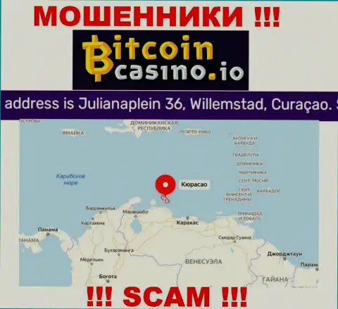 Будьте осторожны - контора Bitcoin Casino сидит в офшорной зоне по адресу - Джулианаплейн 36, Виллемстад, Кюрасао и сливает доверчивых людей