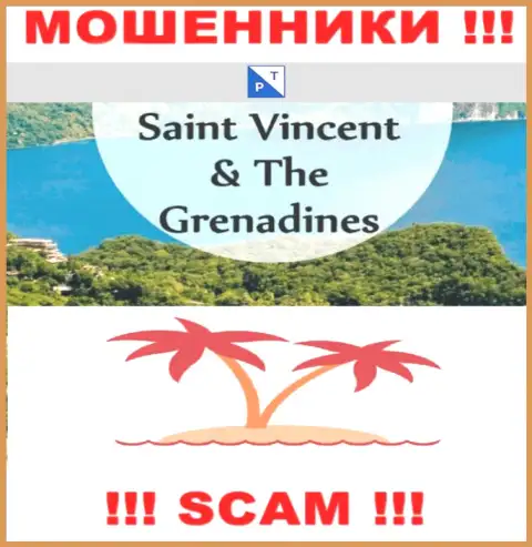 Офшорные internet-махинаторы Плаза Трейд прячутся вот здесь - Сент-Винсент и Гренадины