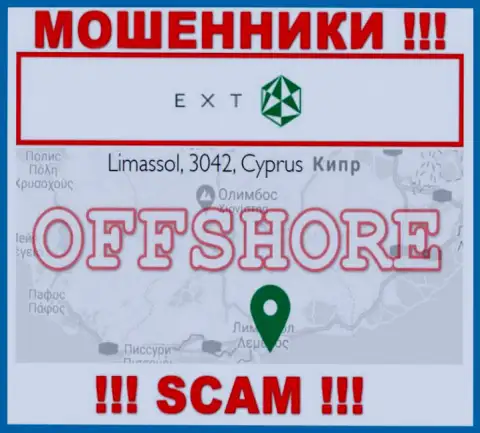Офшорные интернет-мошенники EXT скрываются тут - Кипр