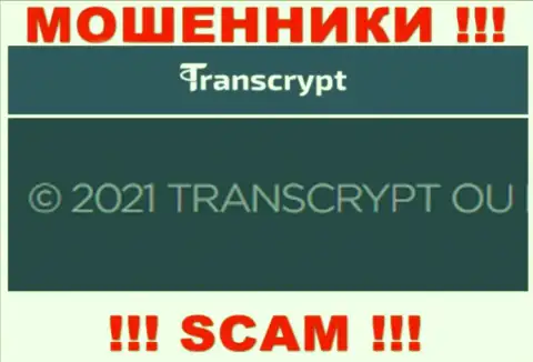 Вы не убережете собственные депозиты работая совместно с организацией TransCrypt, даже если у них имеется юр. лицо ТрансКрипт ОЮ