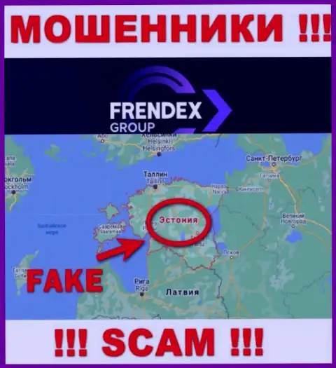 На онлайн-сервисе Френдекс вся инфа касательно юрисдикции фиктивная - явно ворюги !!!