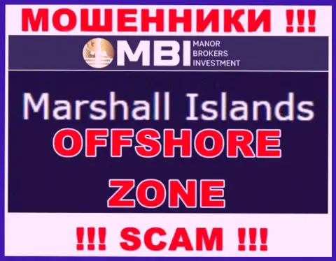 Компания Манор Брокерс Инвестмент - это кидалы, находятся на территории Marshall Islands, а это офшорная зона
