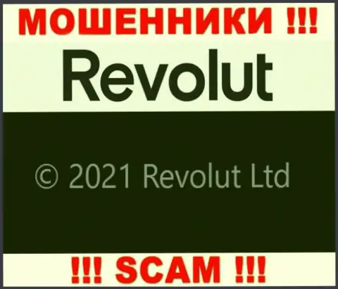 Юридическое лицо Револют Ком - это Revolut Limited, именно такую информацию расположили ворюги на своем сайте
