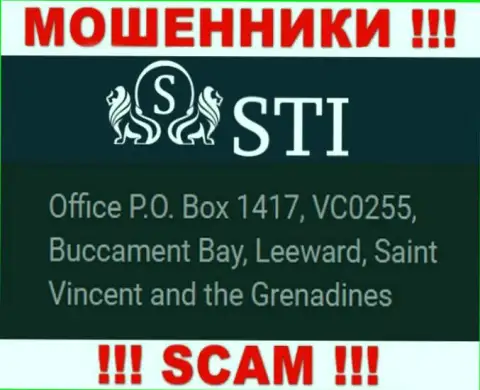 Saint Vincent and the Grenadines - это юридическое место регистрации компании StokOptions