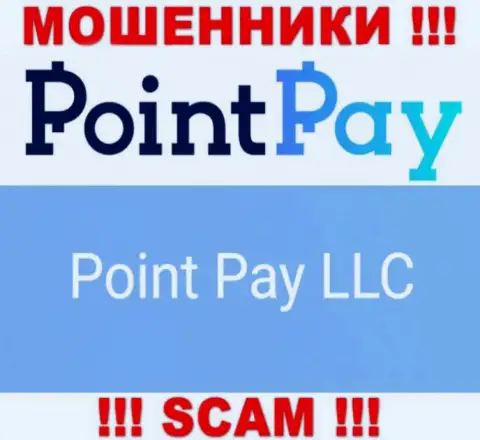 Юр лицо internet мошенников Поинт Пэй - это Point Pay LLC, информация с сайта мошенников