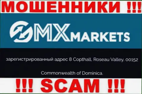 GMX Markets - это ЖУЛИКИGMX MarketsСидят в оффшорной зоне по адресу - 8 Коптхолл, Розо Валлей, 00152 Содружество Доминики