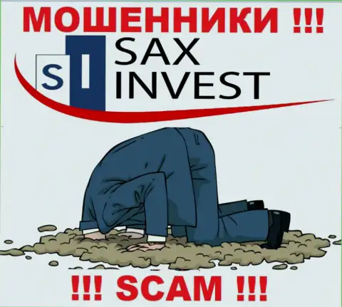 Вы не вернете финансовые средства, перечисленные в компанию Sax Invest - это internet обманщики ! У них нет регулирующего органа
