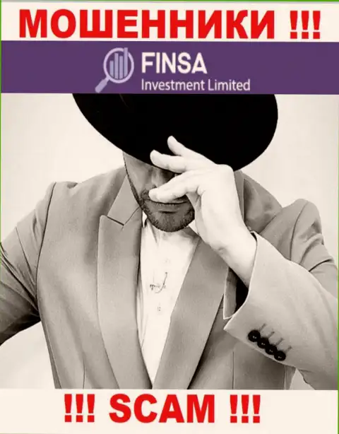Finsa Investment Limited - это ненадежная компания, инфа о непосредственном руководстве которой напрочь отсутствует