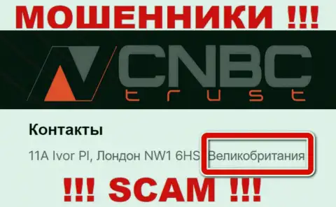CNBC-Trust - это МОШЕННИКИ !!! Информация относительно оффшорной регистрации неправдивая