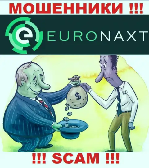 В брокерской организации Euronaxt LTD обманным путем выманивают дополнительные взносы