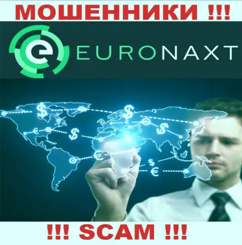 Не отправляйте деньги в EuroNaxt Com, направление деятельности которых - Брокер