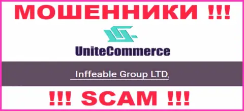 Руководством Unite Commerce оказалась компания - Inffeable Group LTD
