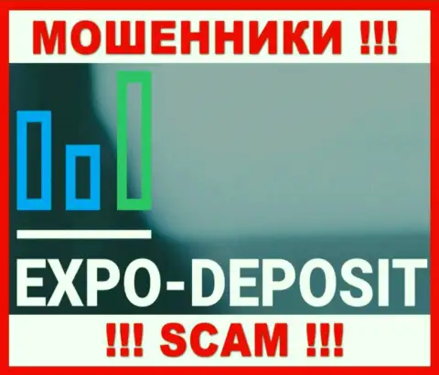Логотип МОШЕННИКА Экспо-Депо Ком