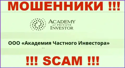 ООО Академия Частного Инвестора - это руководство организации Academy of Private Investor