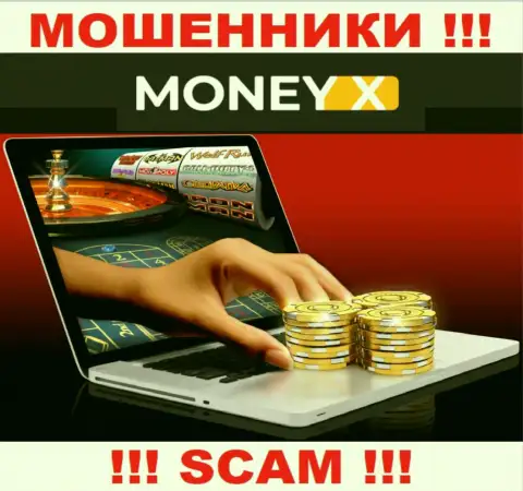 Online-казино - это область деятельности мошенников Money X