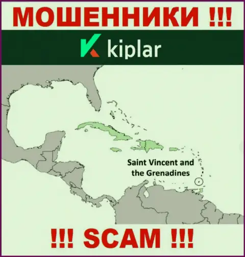 РАЗВОДИЛЫ Kiplar зарегистрированы очень далеко, на территории - Сент-Винсент и Гренадины