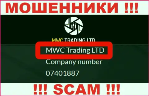 На интернет-ресурсе MWC Trading LTD говорится, что MWC Trading LTD - это их юр. лицо, однако это не обозначает, что они добропорядочны