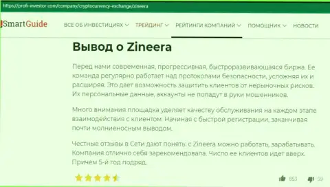 О возврате средств в дилинговой компании Zinnera на онлайн-ресурсе Profi Investor Com